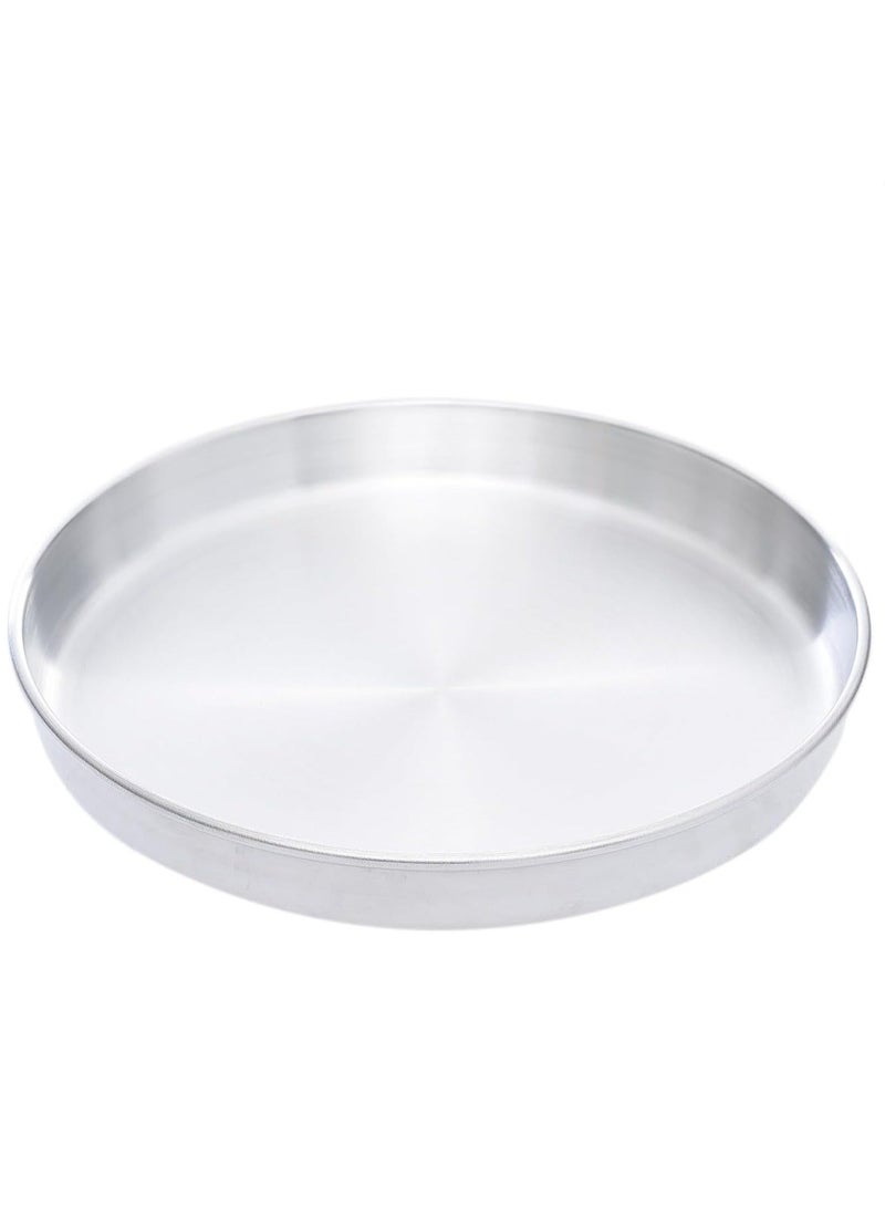 نوفال طقم صينية دائرية للخبز والبيتزا والكنافة والبسبوسة 3 قطع 26-28-30 سم بجودة عالية صناعة مصرية - Image 5